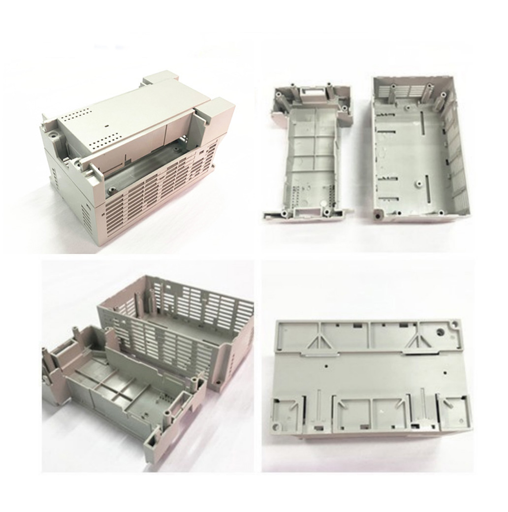Battery shell made by injection molding