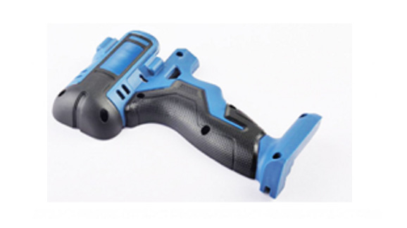Rubber and plastic overmolding-The handle of electronic tool housing