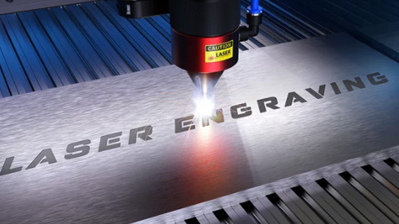 CNC part Laser Engraving